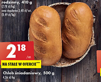 Biedronka chleb śniadaniowy, 500g oferta