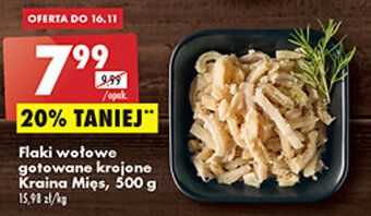 Biedronka kraina mięs flaki wołowe gotowane krojone, 500g oferta