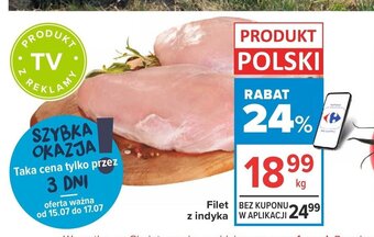 Carrefour Market Filet z indyka 1kg oferta