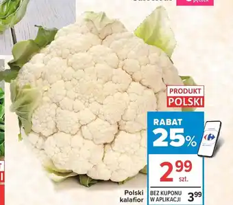 Carrefour Market Polski kalafior 1szt. oferta