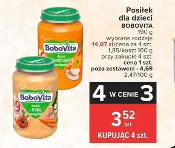 Carrefour Market Posiłek dla dzieci Bobovita 190g oferta