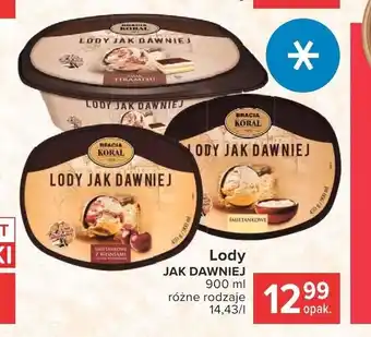 Carrefour Market Lody Jak Dawniej 900ml oferta