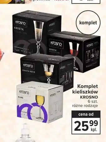Carrefour Market Komplet kieliszków Krosno oferta