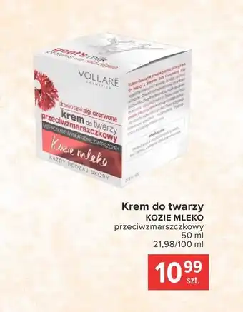 Carrefour Market Krem do twarzy Kozie Mleko 50ml oferta