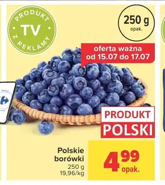 Polskie borówki 250g