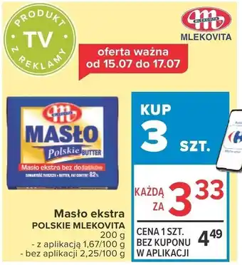 Carrefour Market Masło Ekstra Polskie 82% 200g oferta