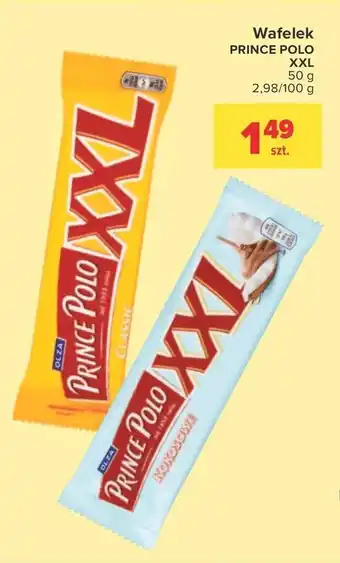 Carrefour Market Wafelek Prince Polo XXL 50g oferta