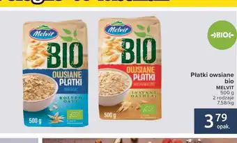 Płatki owsiane Bio Melvit 500g