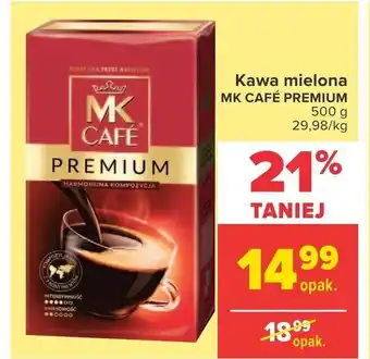 Carrefour Market Kawa mielona MK Cafe Premium 500g oferta