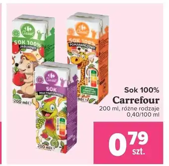 Carrefour Market Sok 100% Carrefour 200ml oferta