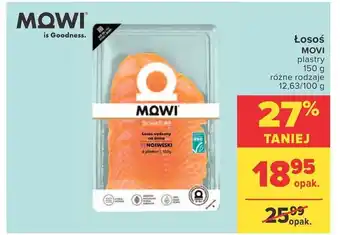 Carrefour Market Łosoś plastry 150g oferta