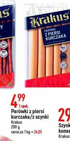 Kaufland Parówki z piersi kurczaka 1 SZT 200 G oferta