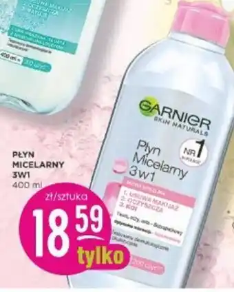 Jaśmin Garnier płyn micelarny 3w1 400ml oferta