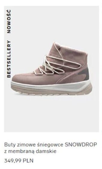 4F buty zimowe śniegowce SNOWDROP z membraną damskie