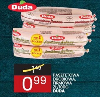 Wafelek Duda pasztetowa drobiowa, firmowa 100g oferta