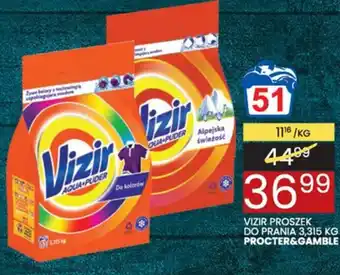 Wafelek Procter&gamble vizir proszek do prania 3,315kg oferta