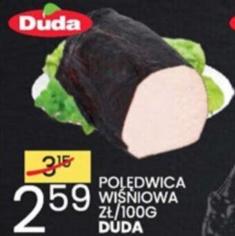 Wafelek Duda polędwica wiśniowa 100g oferta