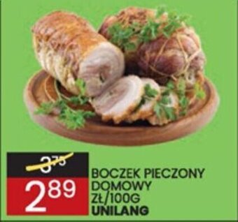 Wafelek Unilang boczek pieczony domowy 100g oferta