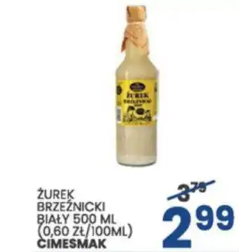 Wafelek Cimesmak żurek brzeźnicki biały 500ml oferta