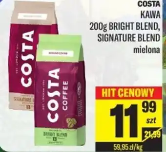 TomiMarkt costa kawa 200g bright blend, signature blend mielona oferta