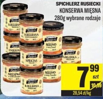 TomiMarkt spichlerz rusiecki konserwa mięsna 280g wybrane rodzaje oferta