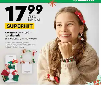 Biedronka Kolczyki świąteczne jumi oferta