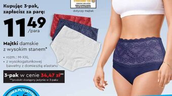 Biedronka Majtki z wysokim stanem m-xxl tom & rose oferta