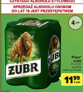 Globi Piwo żubr 1768 oferta