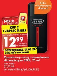 Biedronka Dezodorant str8 red code oferta