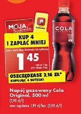 Biedronka Napój cola original oferta