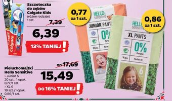 Netto Pieluchomajtki junior hello sensitive oferta