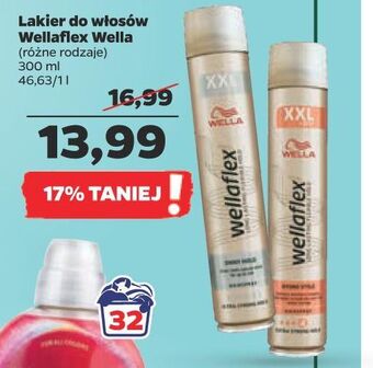 Netto Lakier do włosów hydrostyle wellaflex oferta