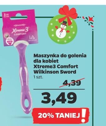 Netto Maszynka do golenia wilkinson xtreme 3 comfort oferta