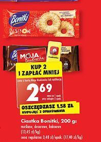 Biedronka Ciastka maślane bonitki oferta