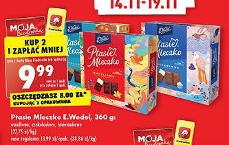 Biedronka Czekoladki czekoladowe e. wedel ptasie mleczko oferta