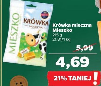 Netto Cukierki krówka mleczna mieszko krówka oferta