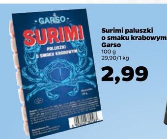 Netto Paluszki surimi garso oferta