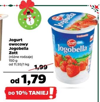 Netto Jogurt truskawka zott jogobella oferta