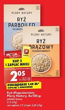 Biedronka Ryż parboiled plony natury oferta