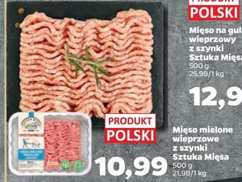 Netto Mięso mielone wieprzowe z szynki sztuka mięsa netto oferta