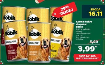 Netto Karma dla psa z drobiem bobik oferta