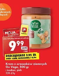 Biedronka Krem orzechowy smooth govege oferta