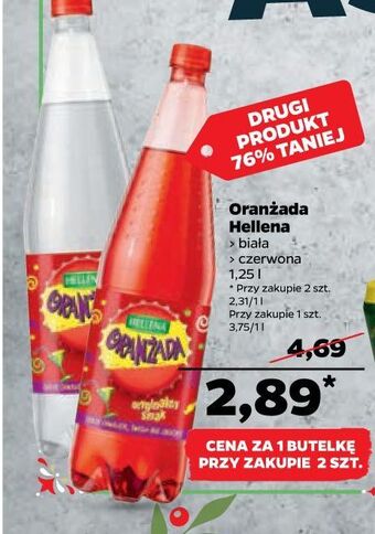 Netto Oranżada biała hellena oferta