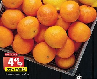 Biedronka Mandarynki oferta