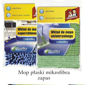 ADEKS Jan Niezbędny mop płaski mikrofibra zapas oferta