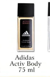 adidas activ body 75ml