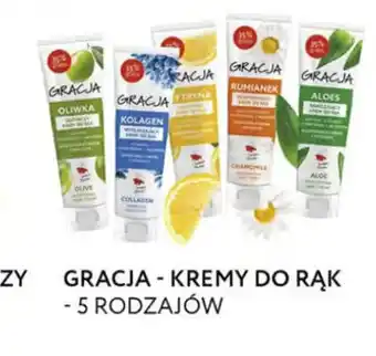 ADEKS gracja - kremy do rąk 5 rodzajów oferta