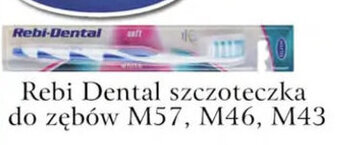 mattes rebi dental szczoteczka do zębów m57, m46, m43