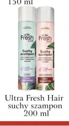 ADEKS joanna ultra fresh hair suchy szampon 200ml oferta