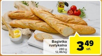 Carrefour Bagietka rustykalna 280 g oferta